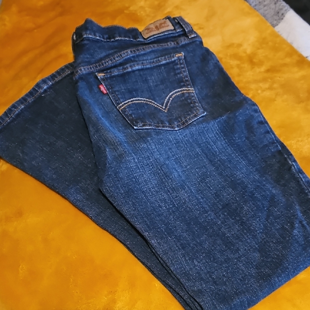 Levi's Dark Blue Bootcut Jeans
